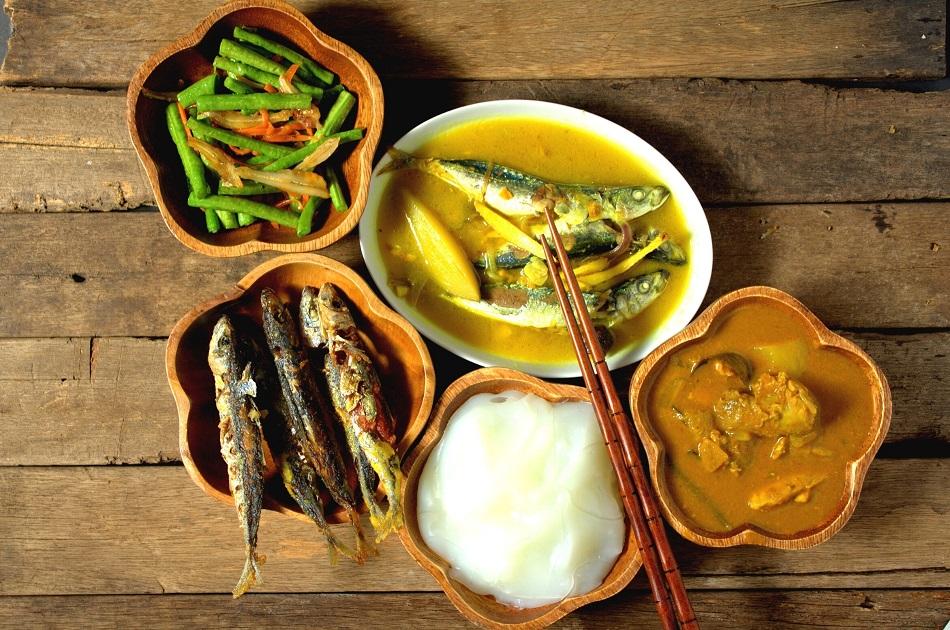 Ambuyat Traditional dish Brunei