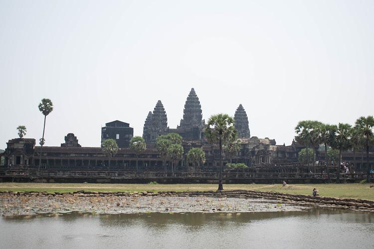 Angkor Wat front view