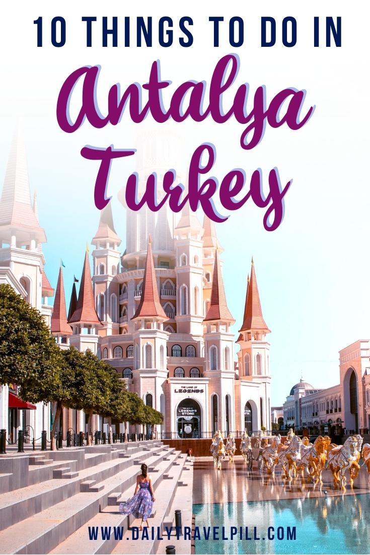 things to do in Antalya, places to see in Antalya, Antalya tourist destinations