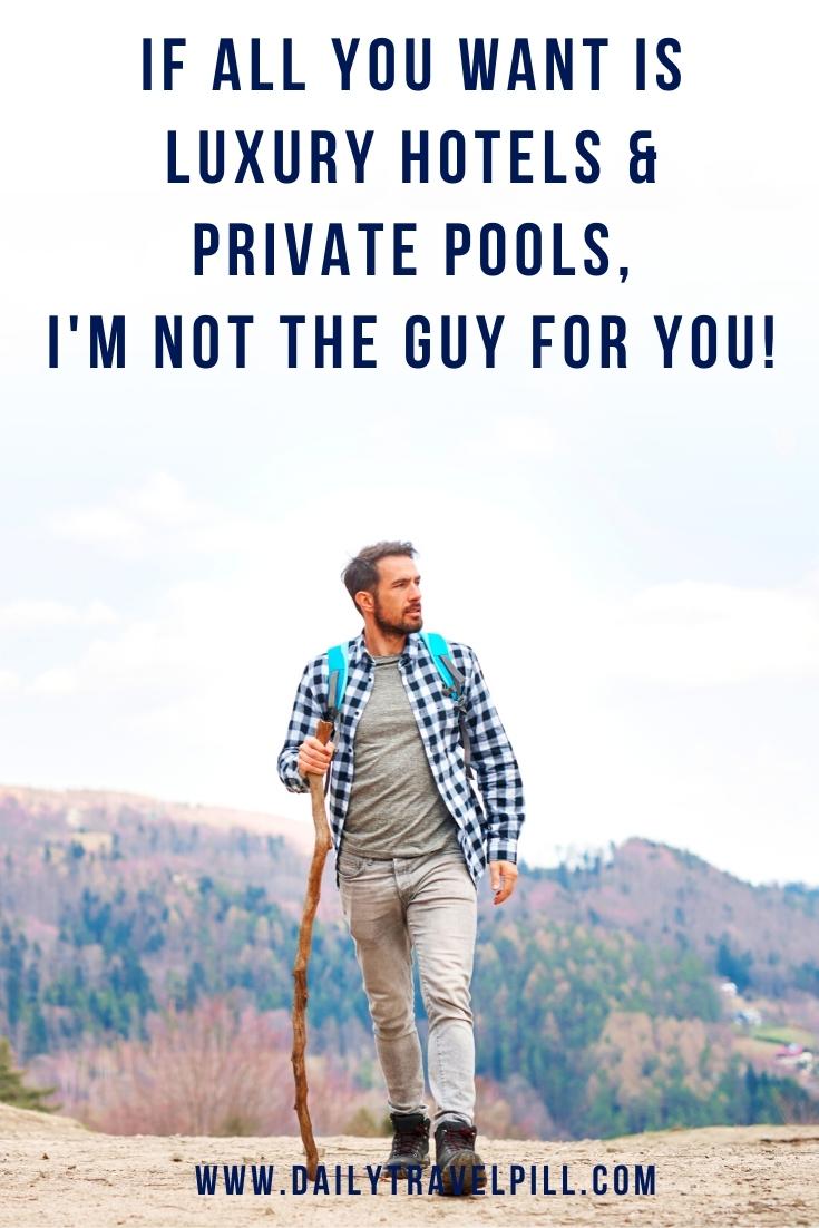 backpacking quotes, backpacking captions