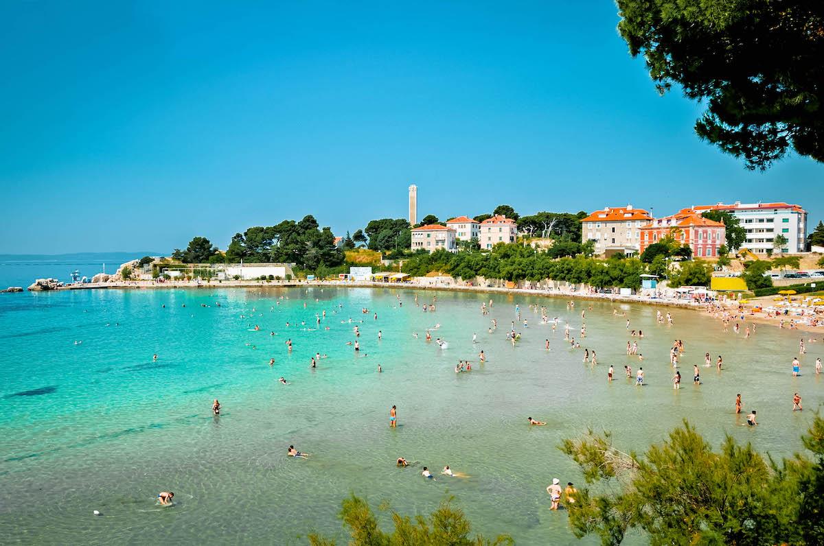 Bacvice Beach Split - best beaches in croatia, top beaches in croatia, most beautiful beaches in croatia, hidden beaches in croatia