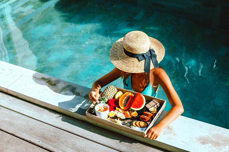 Bali infinity pool and villa