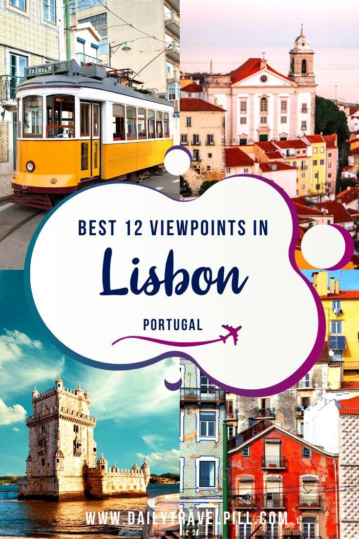 The best viewpoints in Lisbon