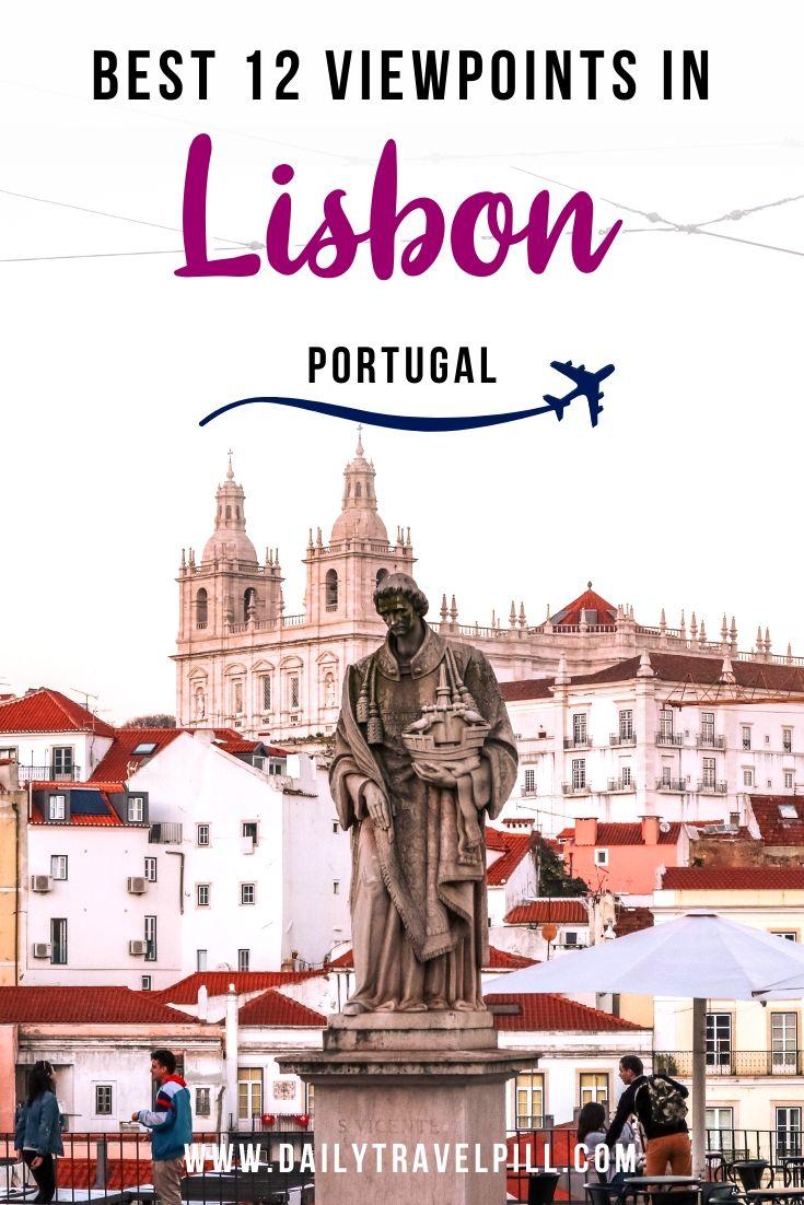 The best viewpoints in Lisbon