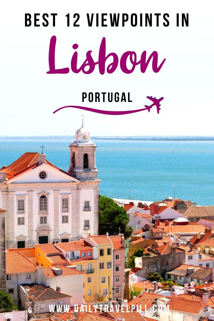 The best lookout points in Lisbon for the best views