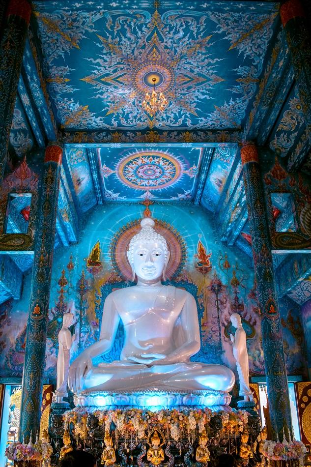 Main Hall of Blue Temple, Chiang Rai
