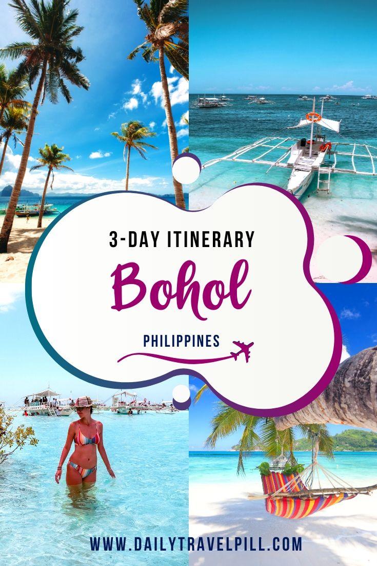 3-day itinerary for Bohol, Philippines