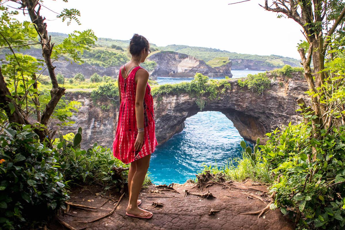 Broken Beach Nusa Penida photography idea - viewpoint