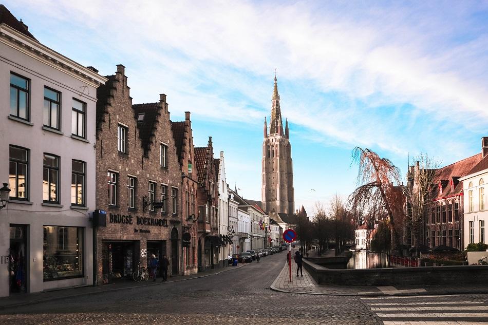 view of Bruges
