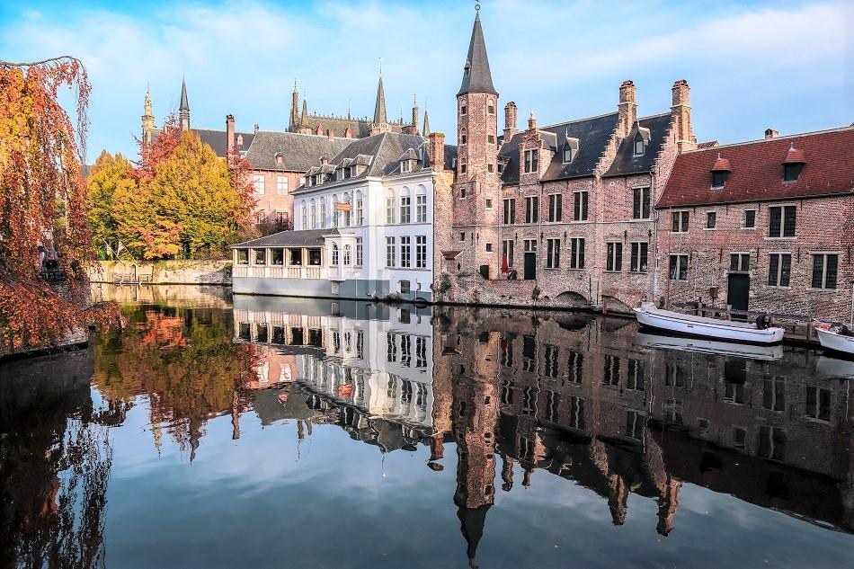 Bruges famous viewpoint