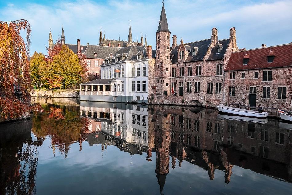Postcard view Bruges