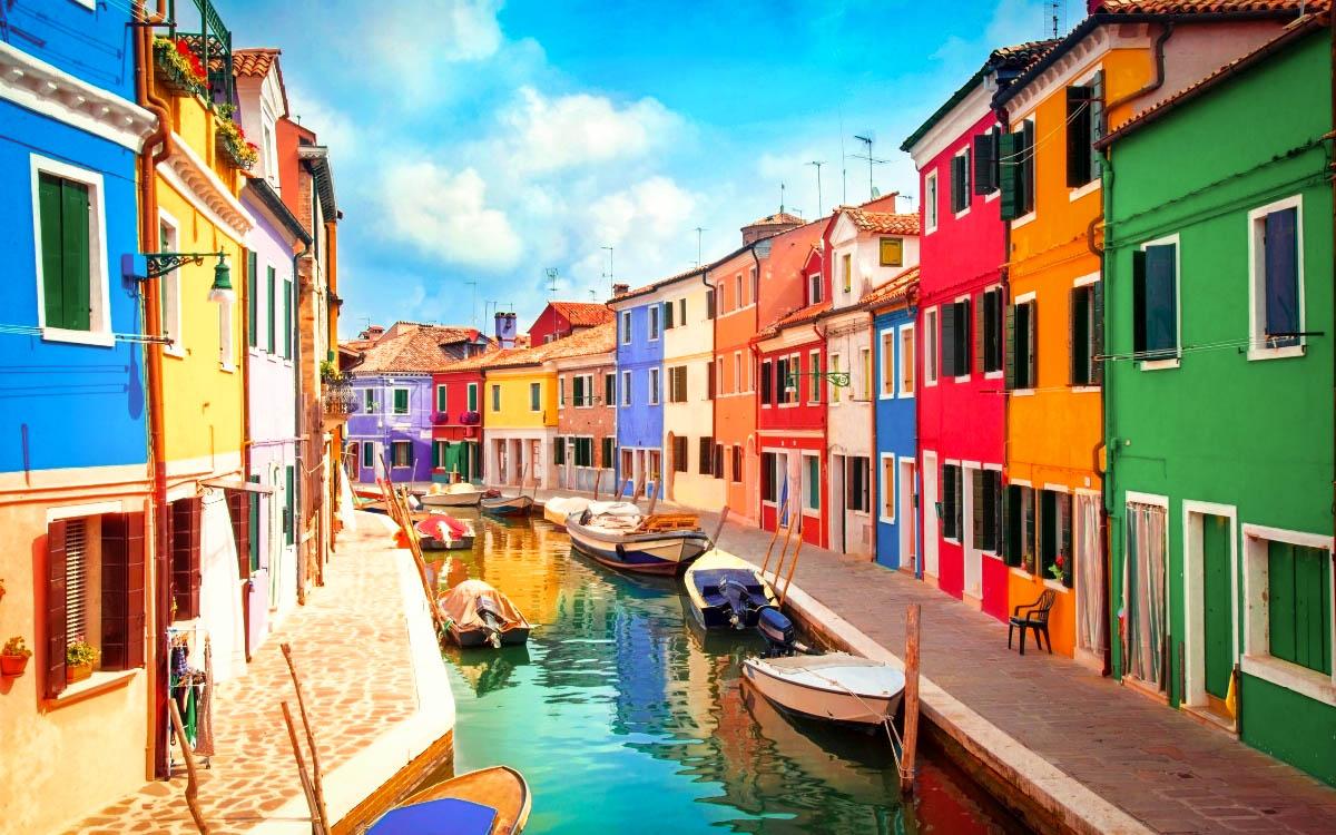 Burano Italy colorful village - most colorful destinations in the world, vibrant cities, colorful cities, colorful earth, vibrant places around the world