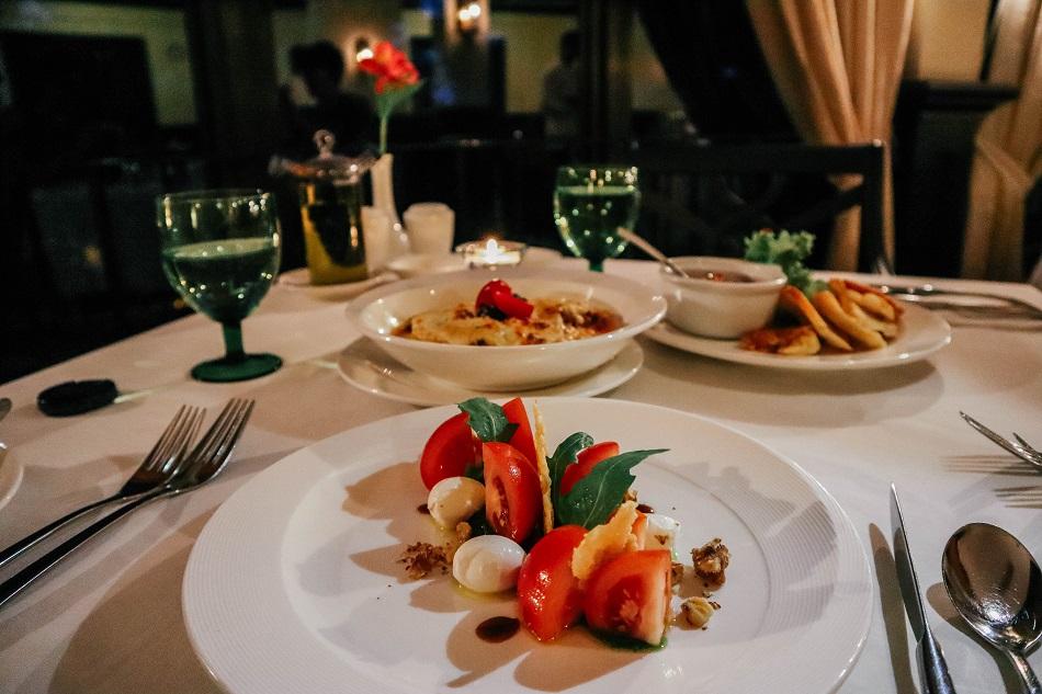 Dinner at the Dining Room, Cameron Highlands Resort