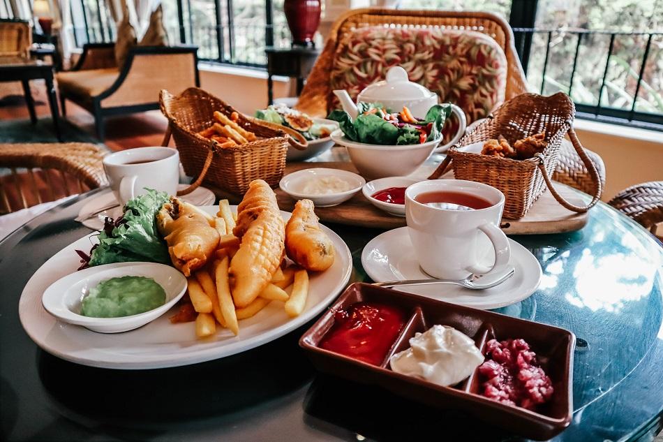 Lunch at Jim Thompson Tea Room - Cameron Highlands Resort