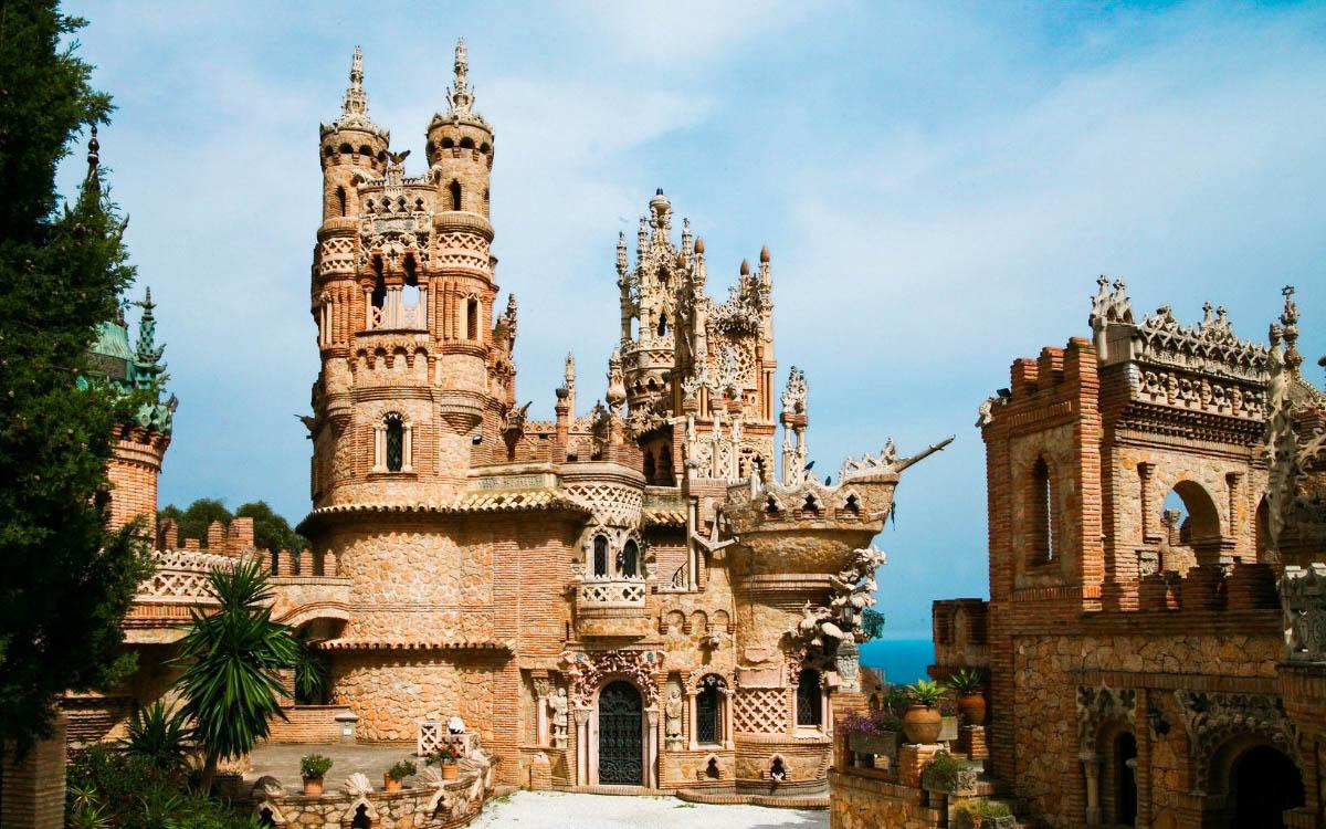 Castillo de Colomares, Spain - top castles in europe, beautiful castles in Europe