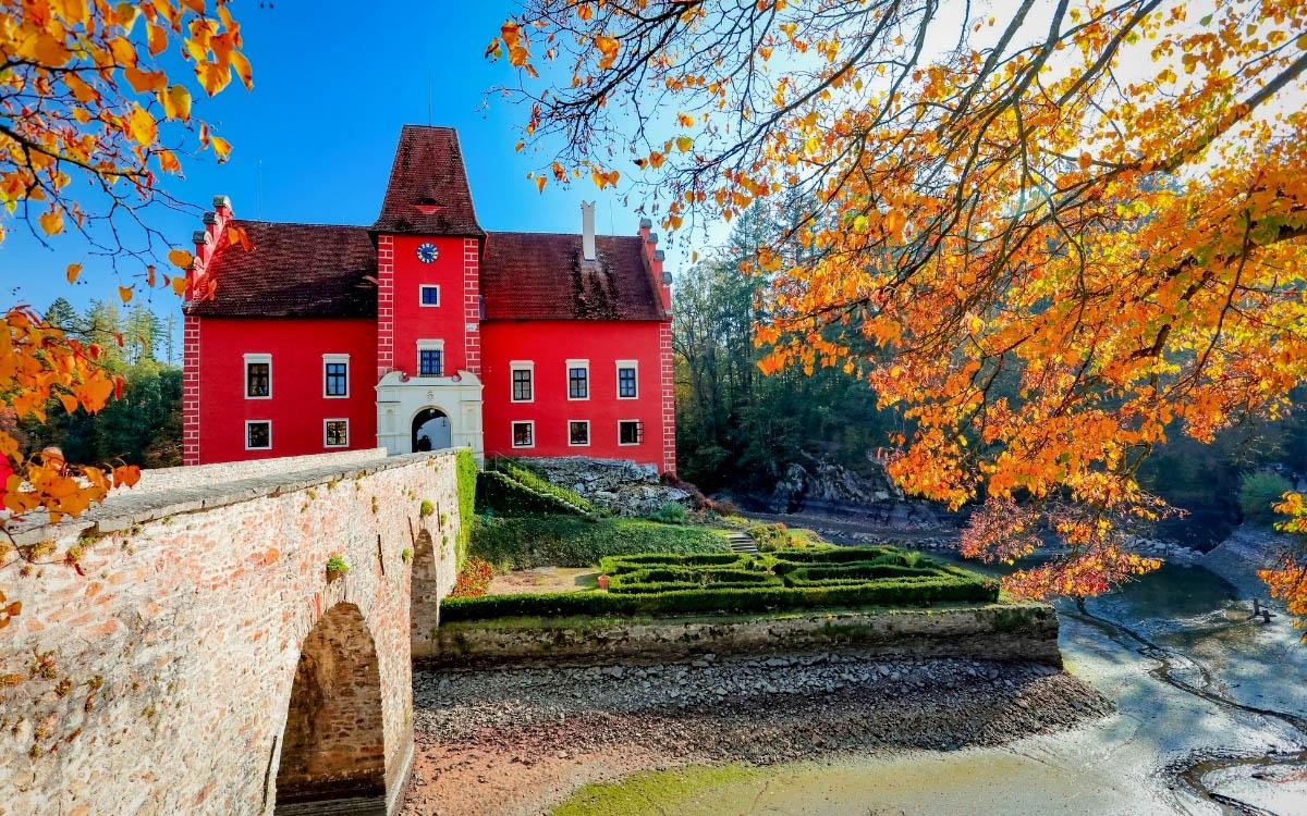 Cervena Lhota Chateau, Czech Republic - the most beautiful castles in Europe, fairytale castles in Europe, top castles in Europe, must-visit castles in Europe. unique castles in Europe