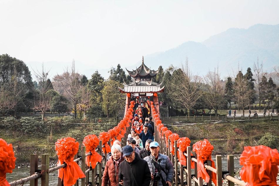 Dujiangyan Anlan Bridge