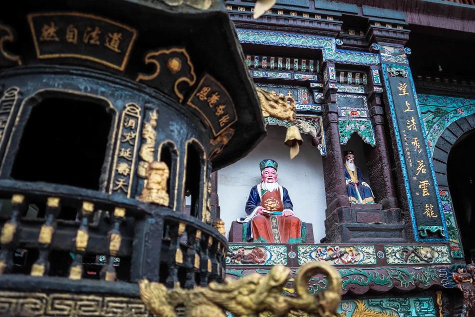 Qingcheng Mountain temple, Chengdu