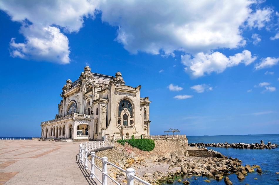 Constanta Casino during summer