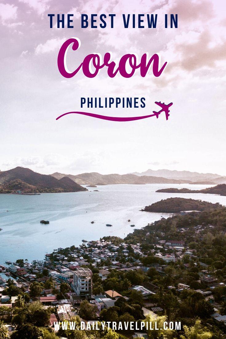Hiking to Mount Tapyas Coron in Philippines