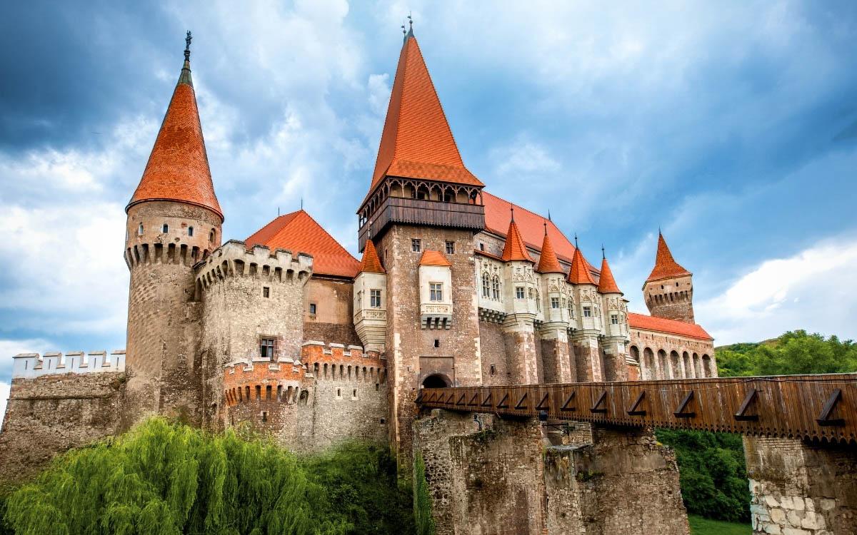 Corvin Castle, Romania - beautiful castle in Europe, unique castles in Europe