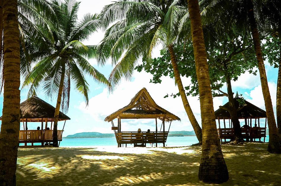 Bungalows at Daku Island, Siargao