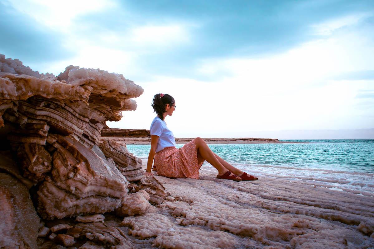 Dead sea salt formations, dead sea salt Jordan, salt formations Jordan