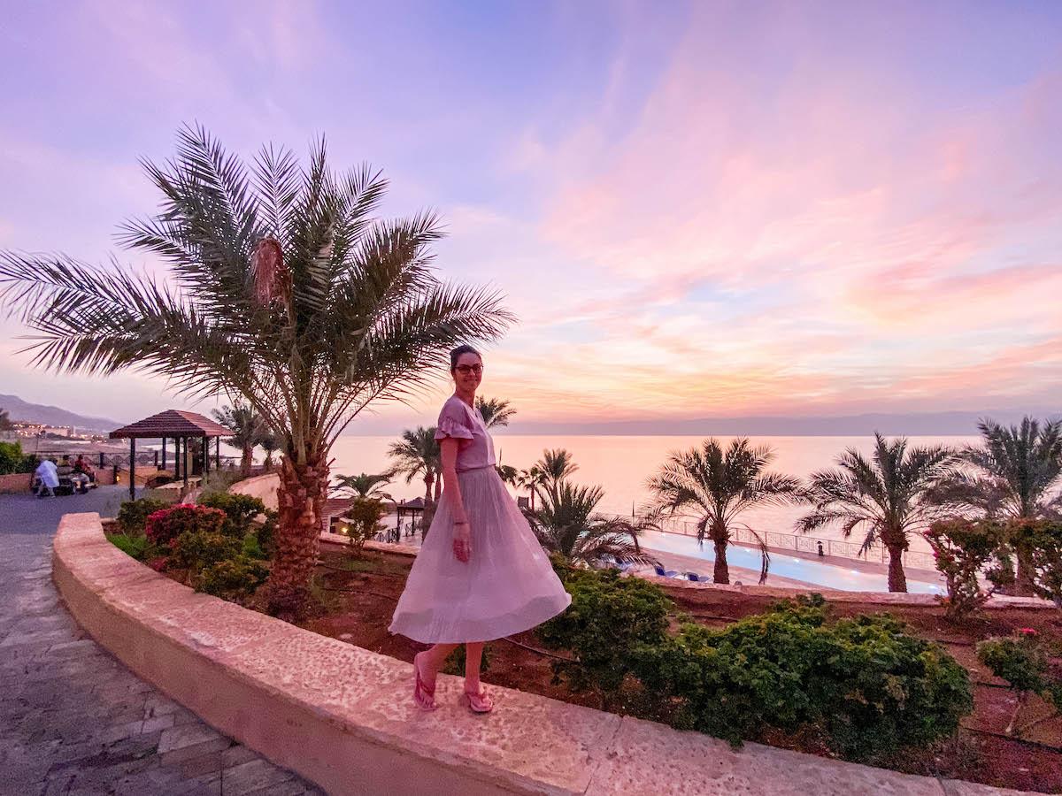 Dead Sea Jordan Sunset