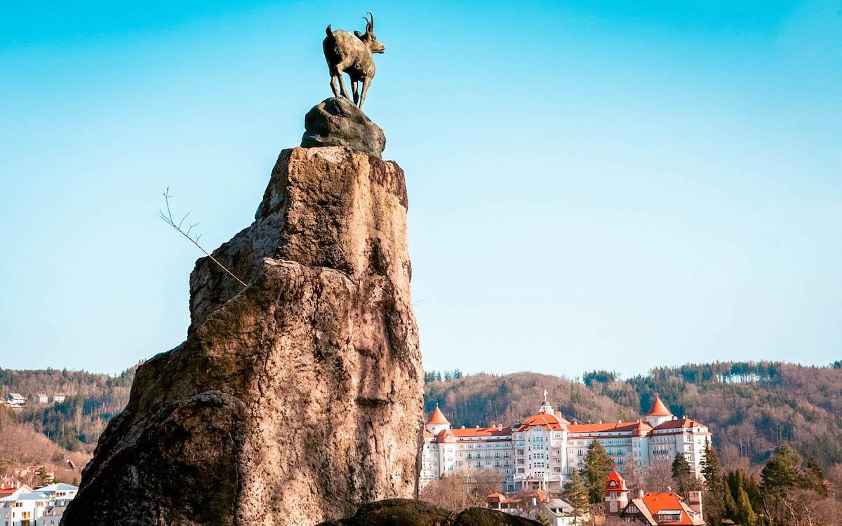 Deer Jump viewpoint Karlovy Vary
