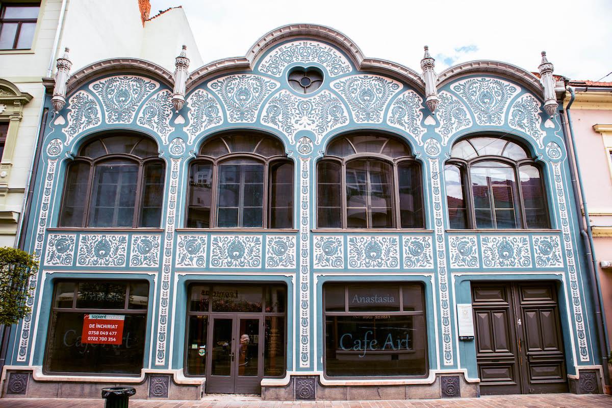 Deutsch House Oradea facade, Casa Deutsch Oradea