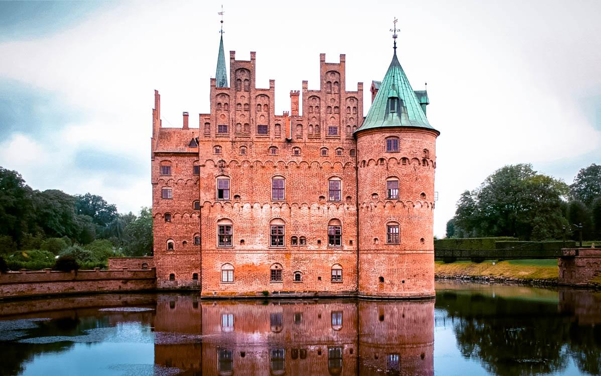 Egeskov Castle, Denmark - the most beautiful castles in Europe, fairytale castles in Europe, top castles in Europe, must-visit castles in Europe. unique castles in Europe