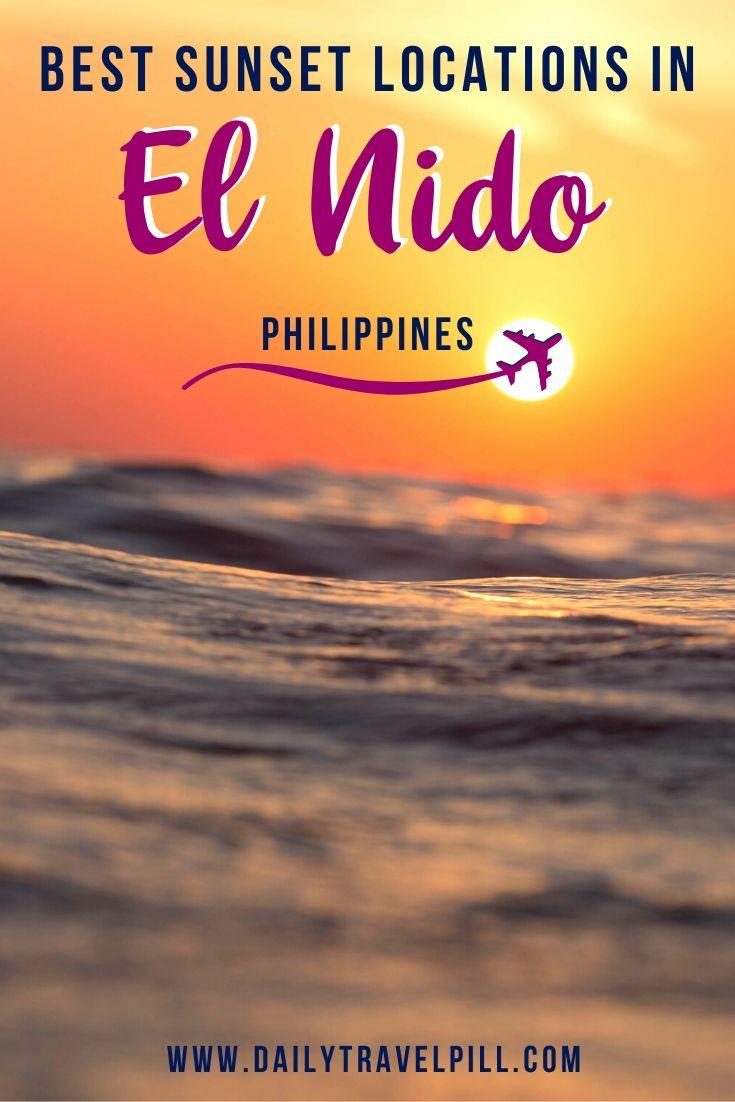 Best sunset locations in El Nido