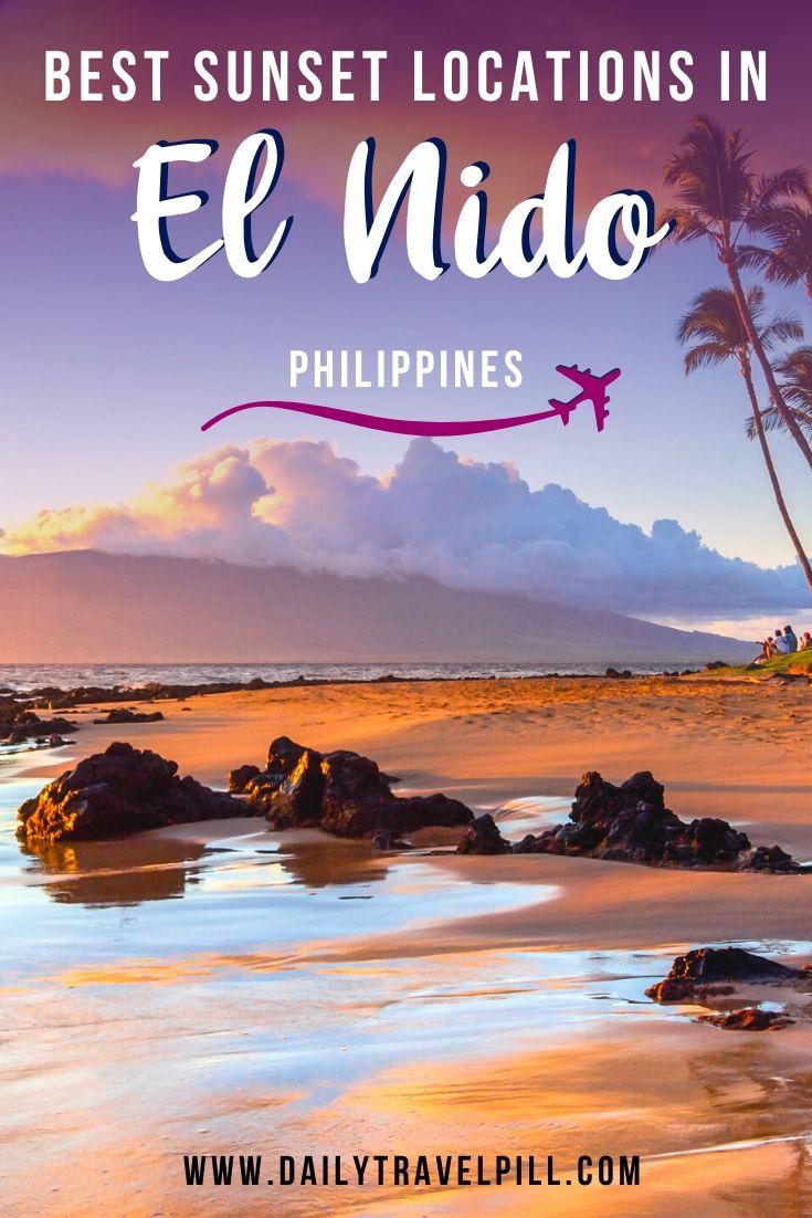 Best sunset locations in El Nido