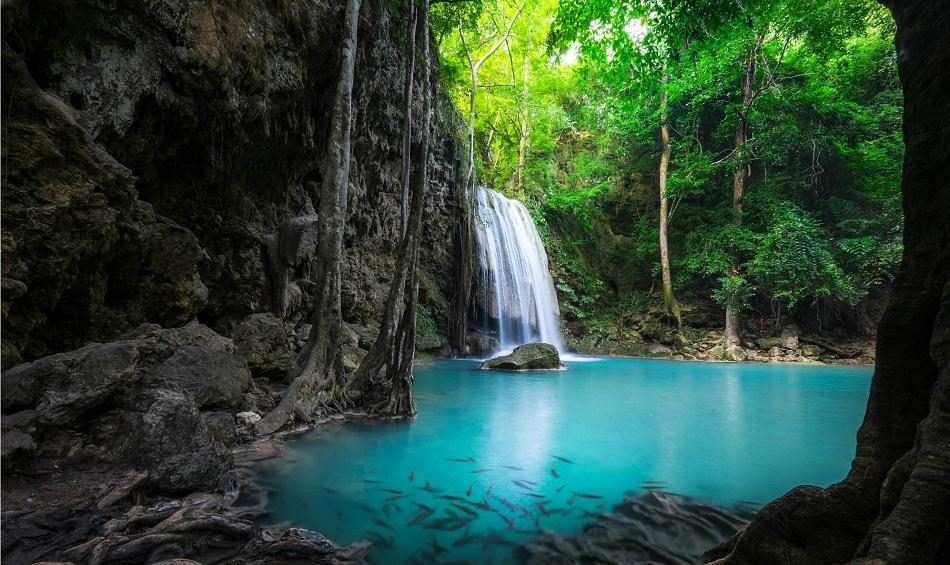 Erawan Waterfall, Thailand