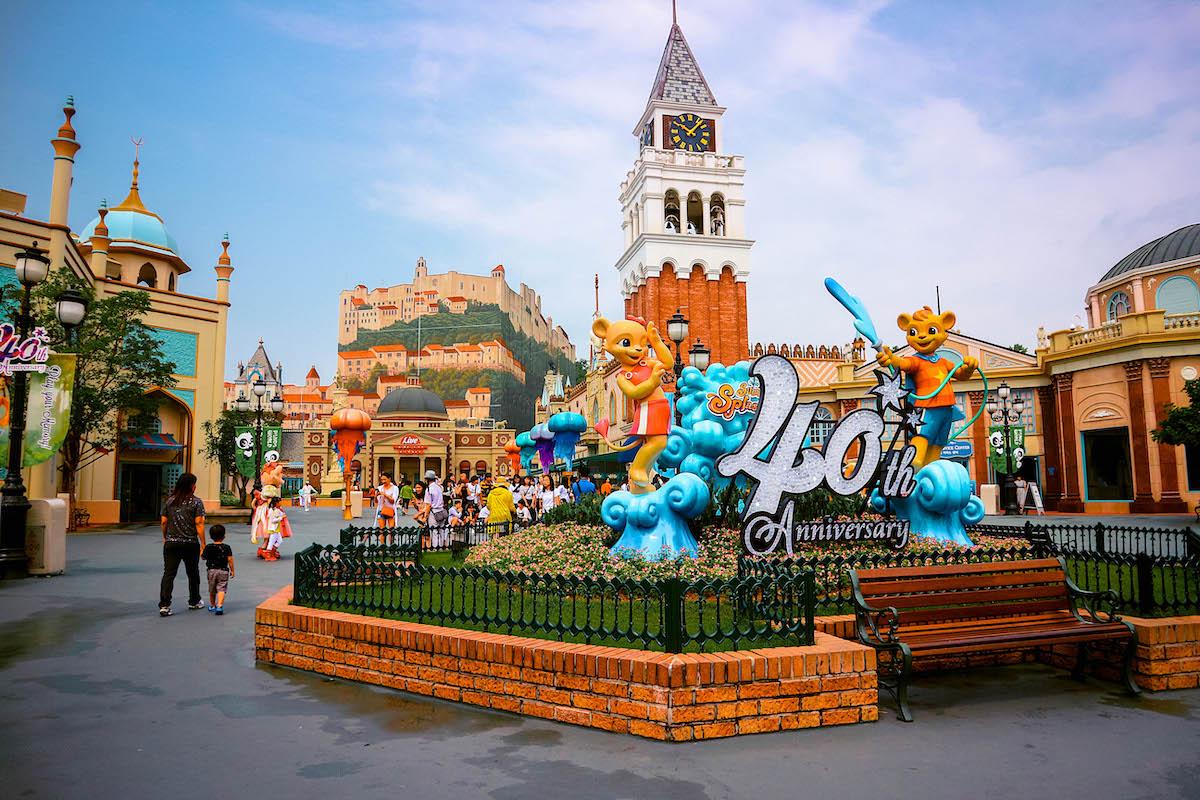 Everland Theme Park in South Korea - things to do in Korea in Winter, winter destinations in Korea, winter activities in South Korea