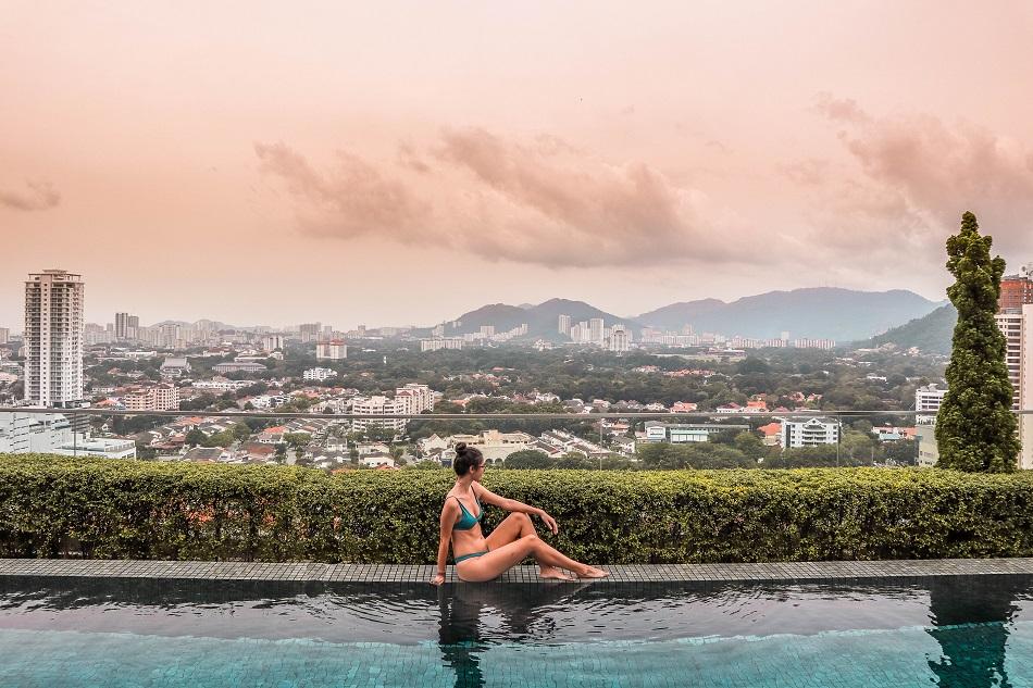G Hotel Kelawai George Town rooftop infinity pool