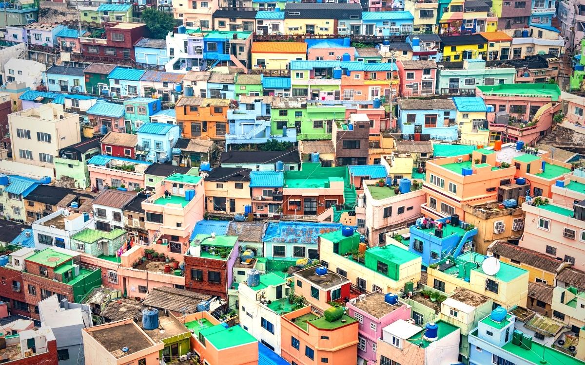 Gamcheon Culture Village Winter