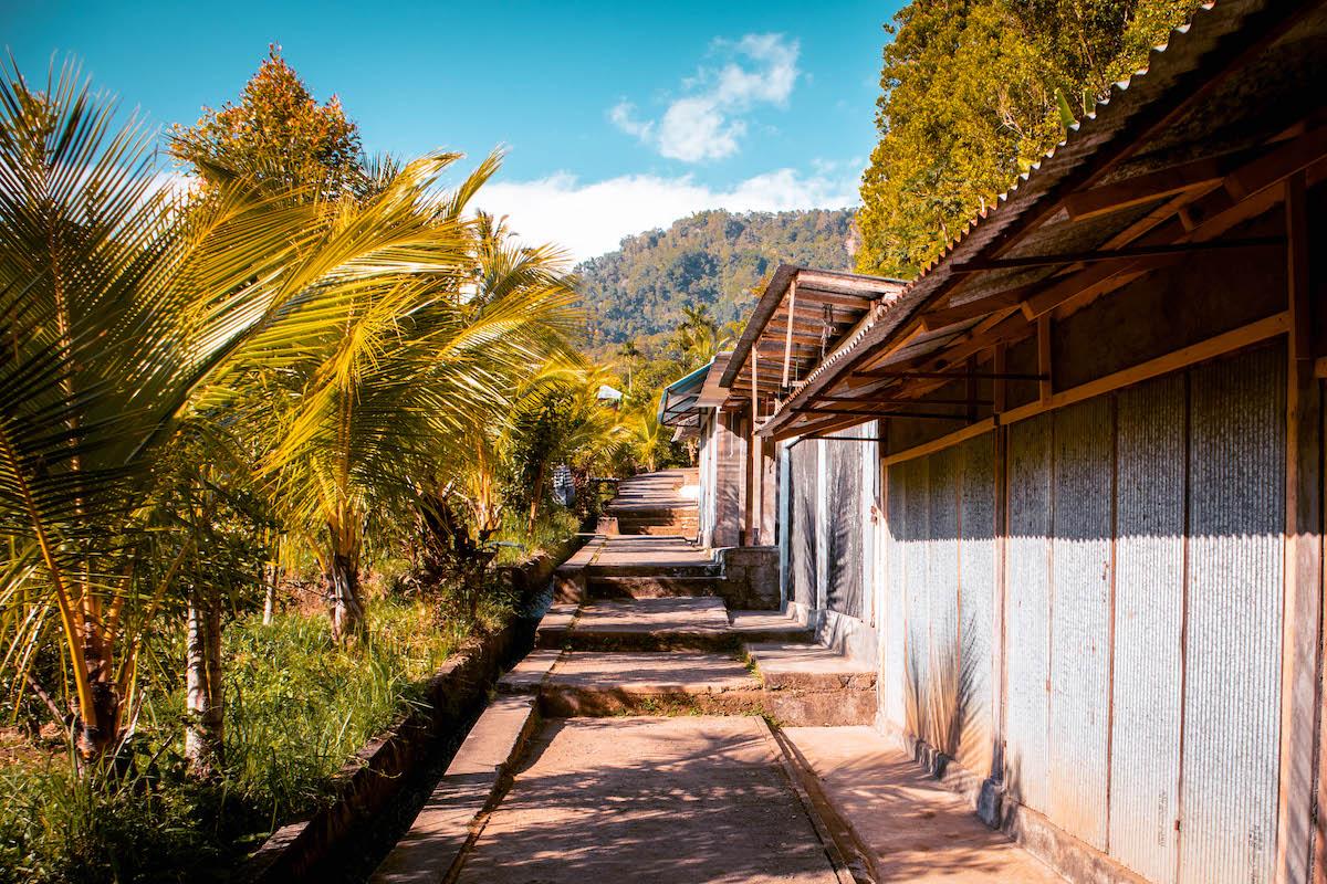 Gitgit Waterfall Bali stores