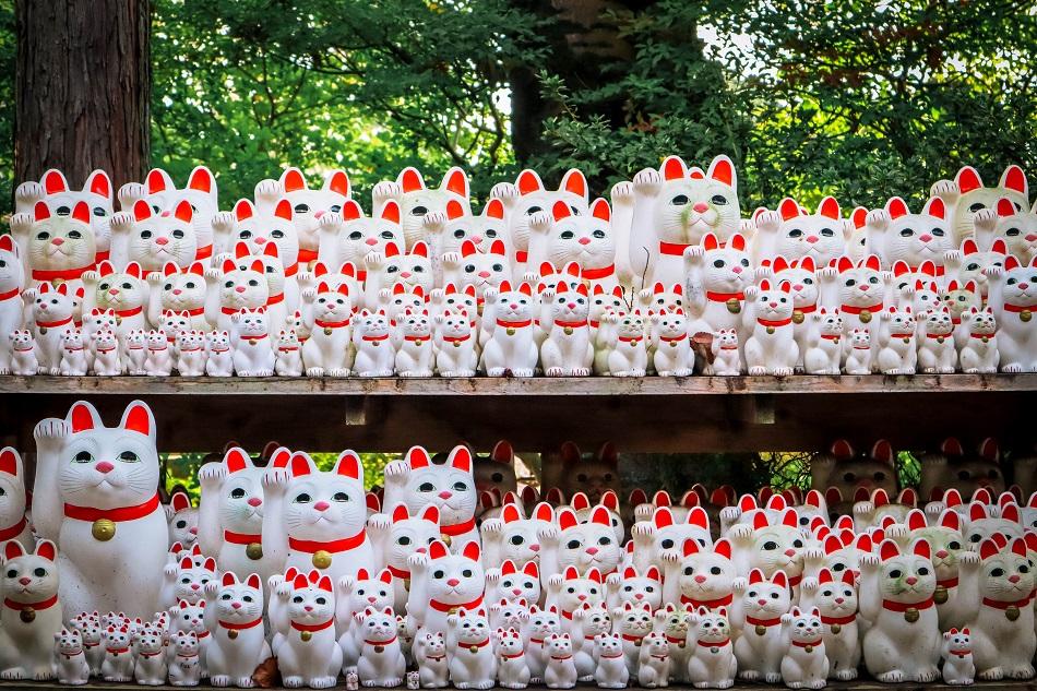 Lucky Cat Temple Tokyo