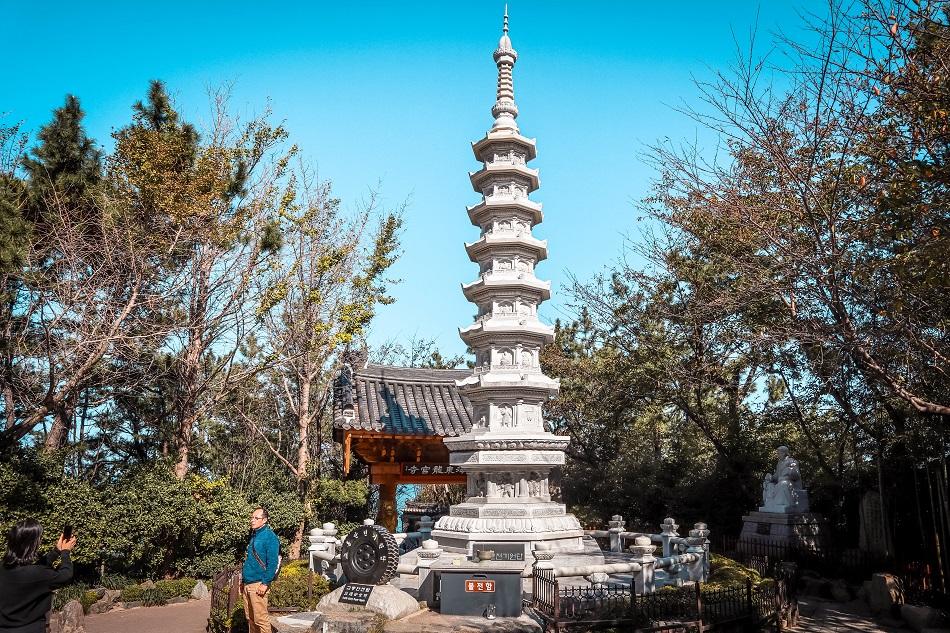 Pagoda at Haedong Yonggungsa Temple, Busan