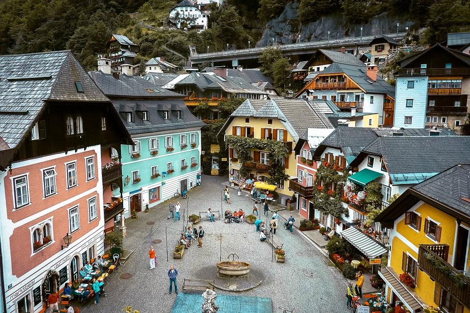 Hallstatt Marktplaz viewpoint