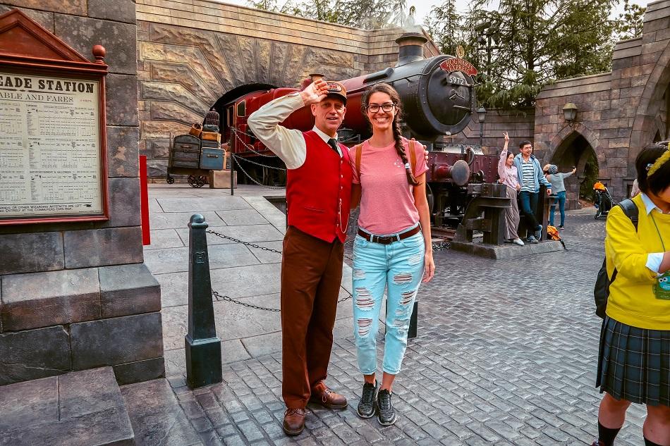 Hogwarts Express at Universal Studios Japan