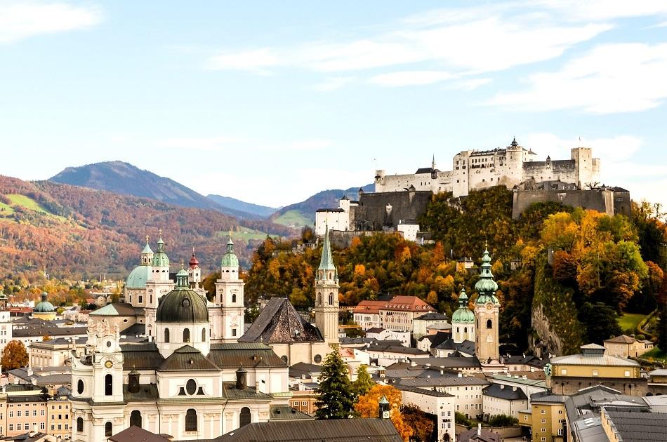 View of Salzburg Fortress