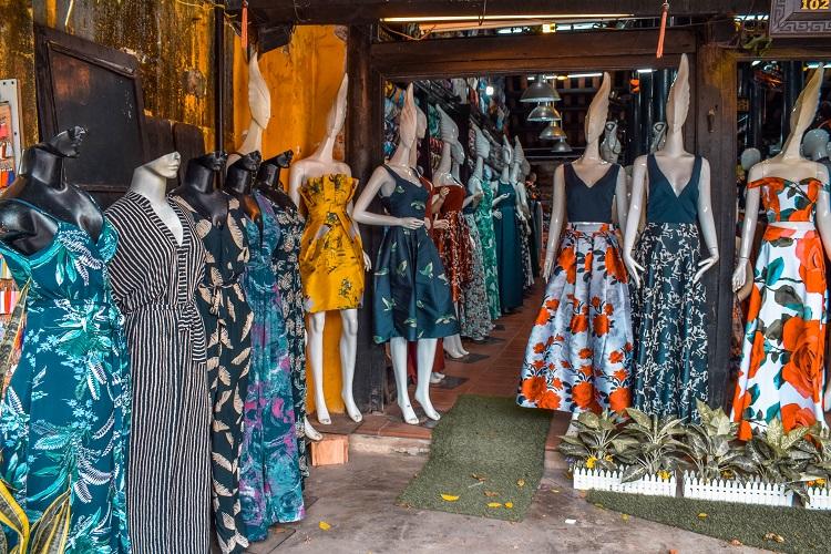 Shopping for clothes at a Hoi An tailor