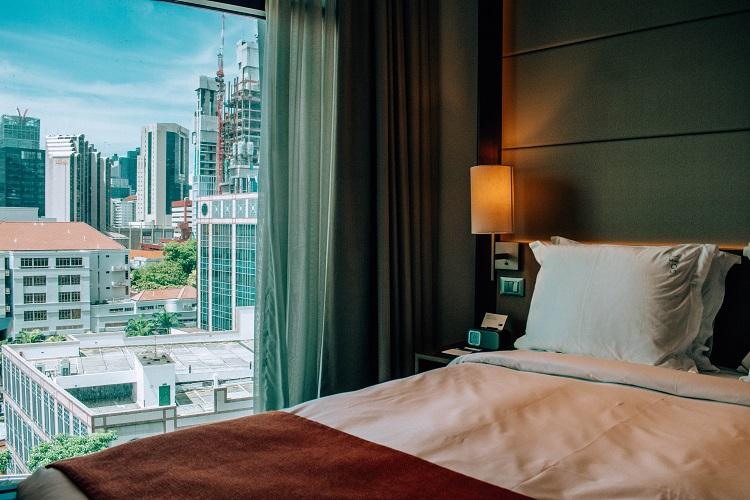 Holiday Inn Express Clarke Quay Singapore room interior