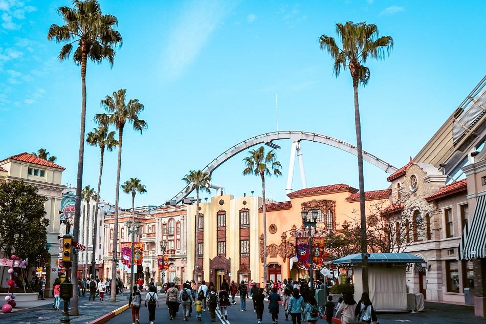 Hollywood Dream Backdrop Universal Studios Japan