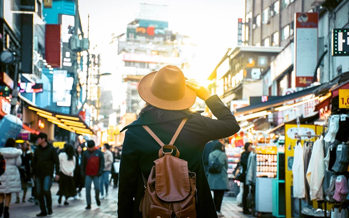 Hongdae Seoul in winter - things to do in South Korea in winter, South Korea winter activities, visiting South Korea in winter