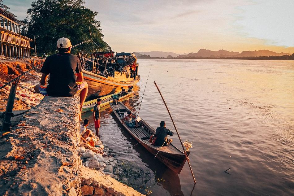 Sunset in Hpa An