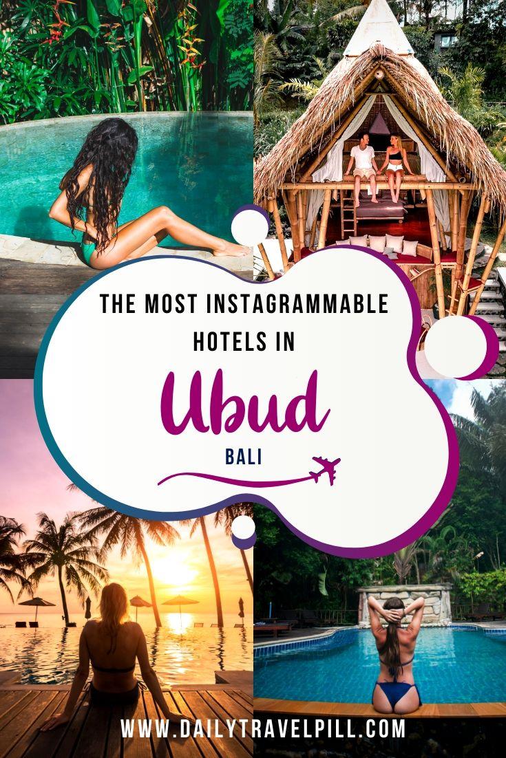 instagram hotels in ubud, bali