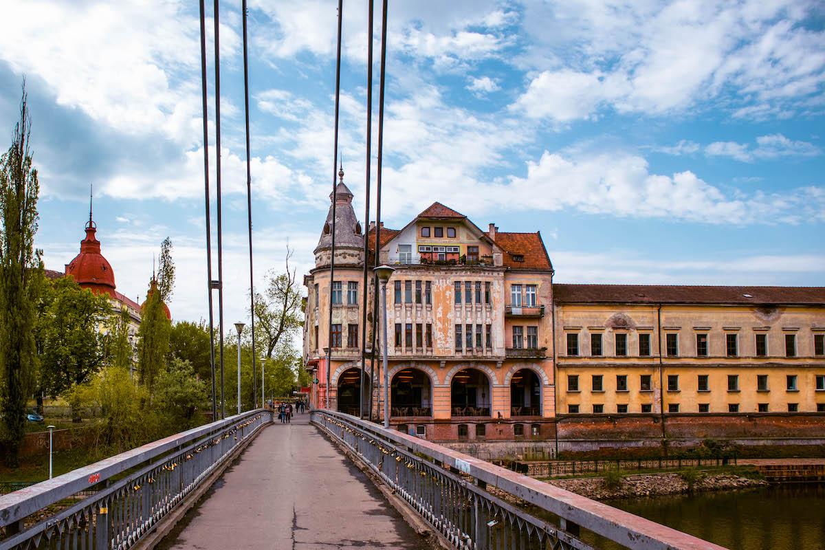 Intellectuals Bridge Oradea, Podul Intelectualilor Oradea